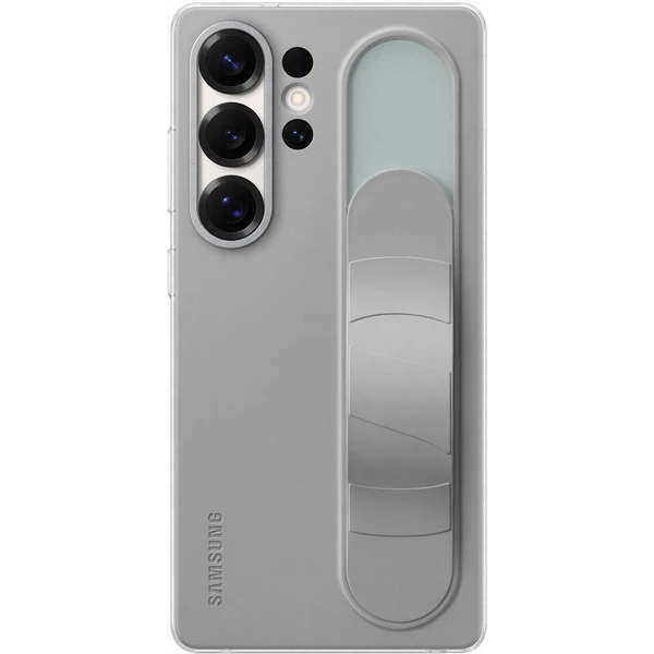 Samsung Standing Grip Case kryt s pútkom Galaxy S25 Ultra sivý - Puzdra - Obrázok Q7CC000J01