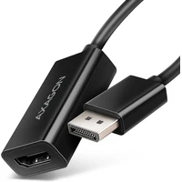 AXAGON redukcia DisplayPort/HDMI 4K 0,15m čierna - Káble a redukcie