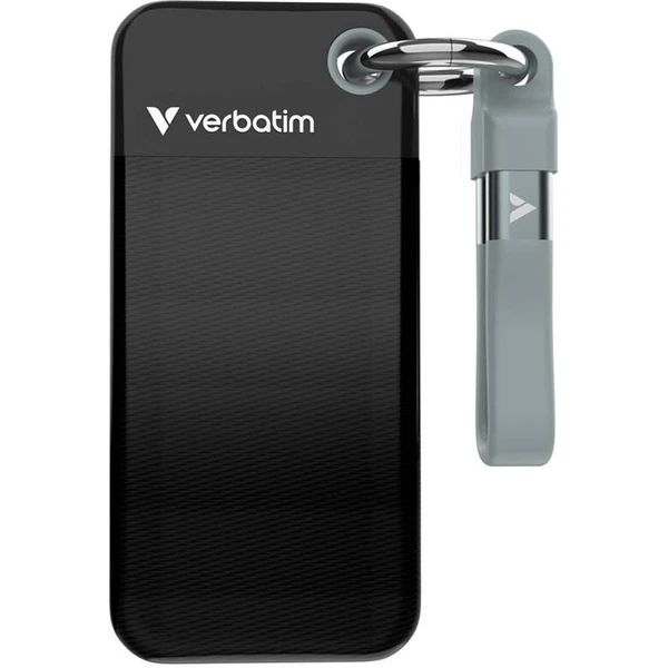 Verbatim Pocket SSD 1TB USB-C čierna/šedá - SSD - Hlavný obrázok
