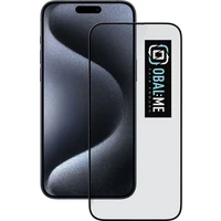 Obal:Me 5D Tvrdené sklo Apple iPhone 15 Pre čierne - Ochranné fólie a sklo