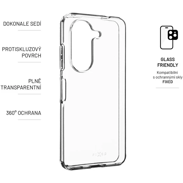 FIXED TPU kryt Asus Zenfone 10 číry - Puzdra - Obrázok Q7Y3000P01