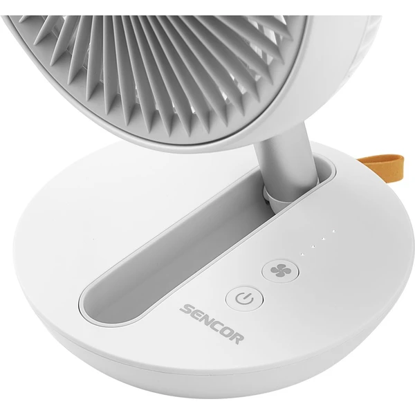 Sencor SFE 0773WH AKU stolný ventilátor biely - Ventilátory - Obrázok Q87F000O01