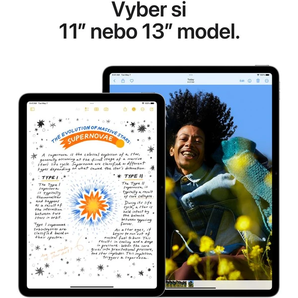 Apple iPad Air 11" 128GB Wi-Fi + Cellular vesmírne šedý (2024) (Kategória A) - Tablety - Obrázok Q884000J01