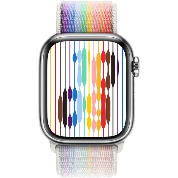 Apple Watch 41/40/38mm prevliekací športový remienok Pride Edition - Remienky - Obrázok Q8H5000701