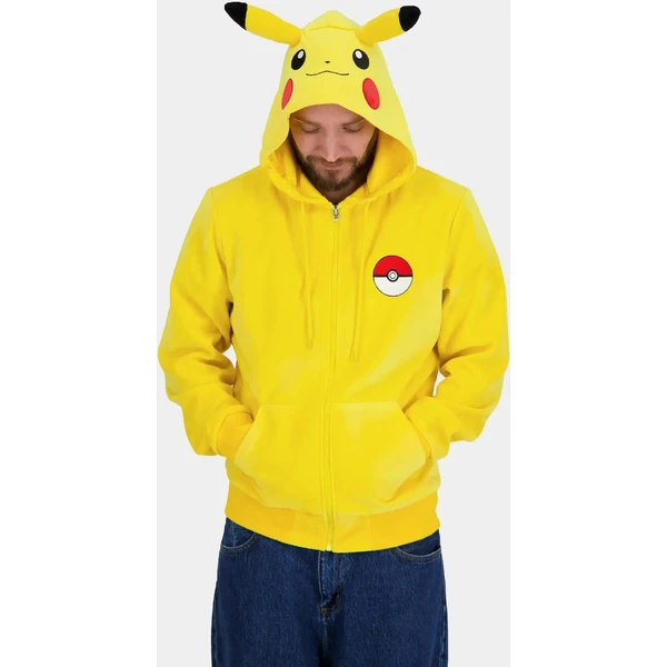 Mikina s uškami Pokémon - Pikachu L - Mikiny a svetre - Obrázok Q8JG000K01