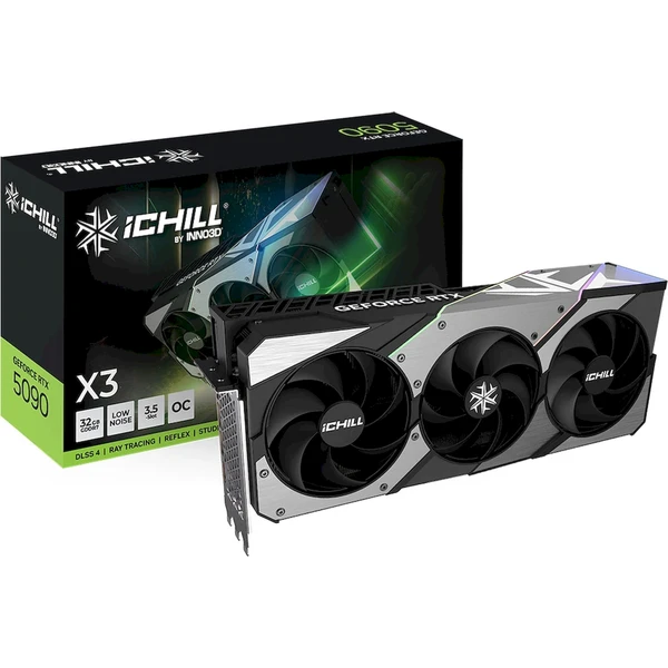 INNO3D NVIDIA GeForce RTX 5090 iChill X3 - Grafické karty - Obrázok Q8KM000K01