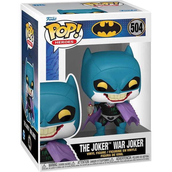 Funko POP! #504 Heroes: Batman War Joker - Joker - Funko POP! - Obrázok Q8M9000O01