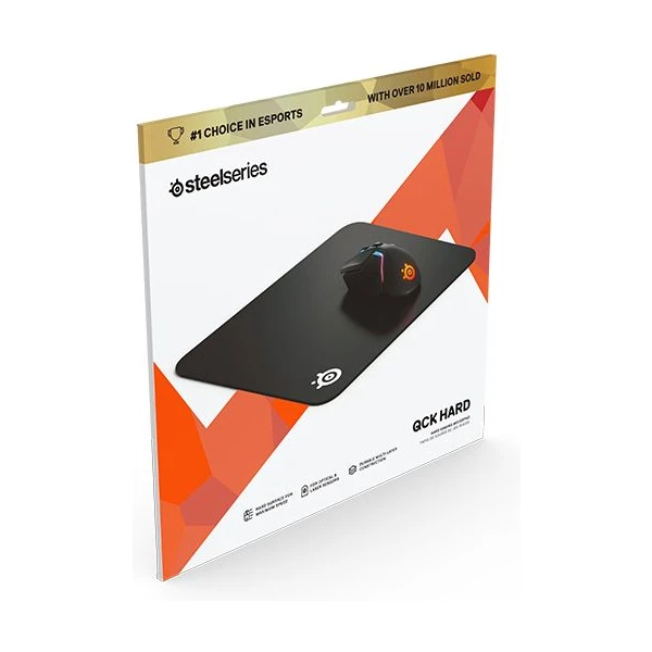 SteelSeries QcK Hard Pad herná podložka čierna - Podložky - Obrázok Q8O1100501