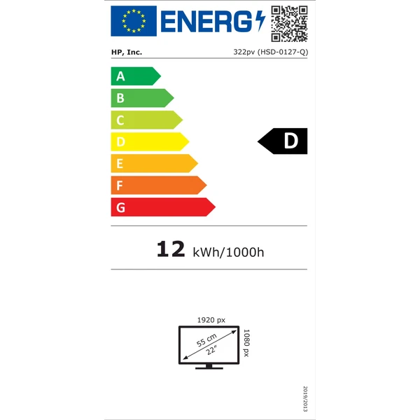 HP 322pv monitor 21,45" - Monitory - Obrázok Q8YG000N01