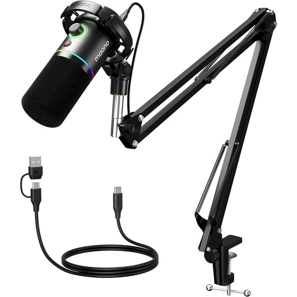 Maono PD200XS mikrofrón čierna