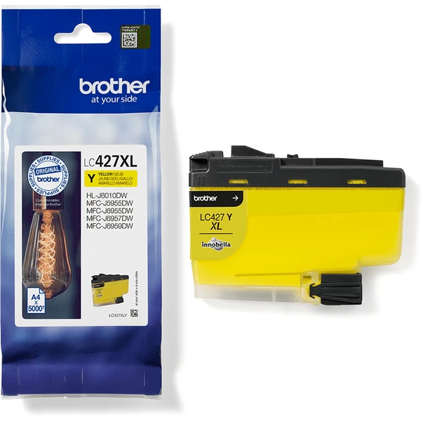 Brother LC427XLY atrament žltý - Tonery - Obrázok Q95E000O01