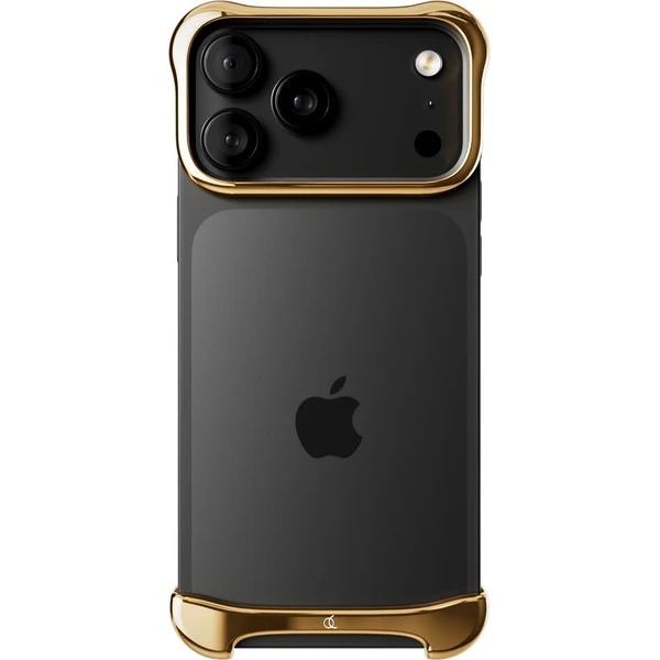 Arc Pulse hliníkový ochranný rám iPhone 17 Pro zlatý - Puzdra - Obrázok Q9DJ000K01