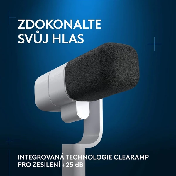 Logitech G Yeti Studio mikrofón biely - Mikrofóny - Obrázok Q9I4000O01