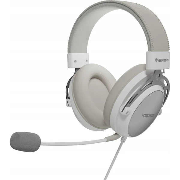 Genesis TORON 301 headset s mikrofónom biely - Slúchadlá - Hlavný obrázok