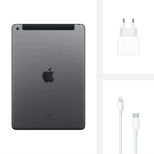 Apple iPad 10,2" 128GB Wi-Fi + Cellular vesmírne šedý (2020) - Tablety - Obrázok Q9M0500301