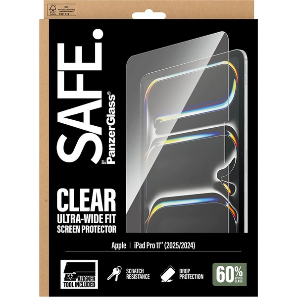 PanzerGlass® SAFE sklo s inštalačným rámčekom Apple iPad Pro 11" (2024/2025) - Ochranné fólie a sklo - Obrázok Q9XL000K01