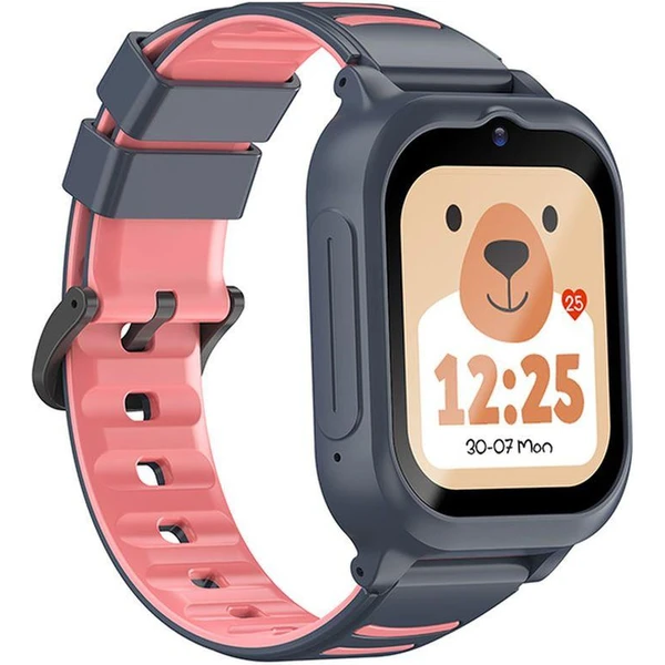Forever Kids Look Me 2 KW-510 4G/LTE, GPS, WiFi inteligentné hodinky pre deti ružová - Inteligentné hodinky - Obrázok QA67000701