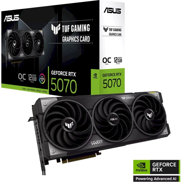 ASUS TUF Gaming NVIDIA GeForce RTX 5070 12GB GDDR7 OC - Grafické karty - Obrázok QADB000K01