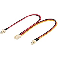 PremiumCord rozdvojka pre napájanie ventilátorov 3pin 0,22m - Káble a redukcie