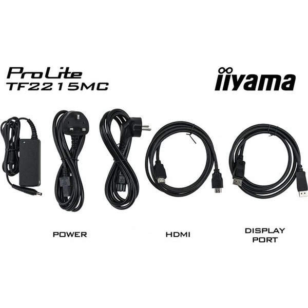 iiyama ProLite TF2215MC-B2 dotykový monitor 22" - Monitory - Obrázok QAZEF00101