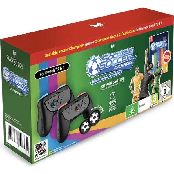 Sociable Soccer Champions Kit (Kód v krabici) (Switch 1&2) - Hry na Nintendo Switch 2 - Hlavný obrázok