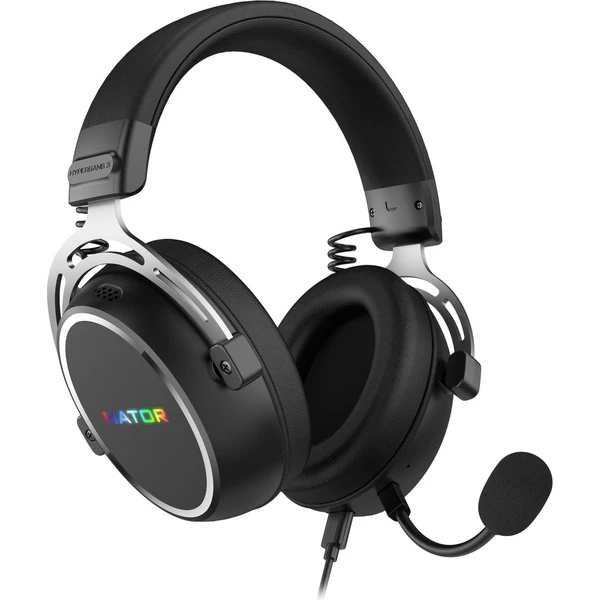 HATOR HYPERGANG 3 USB headset čierny - Slúchadlá - Obrázok QBAE000J01