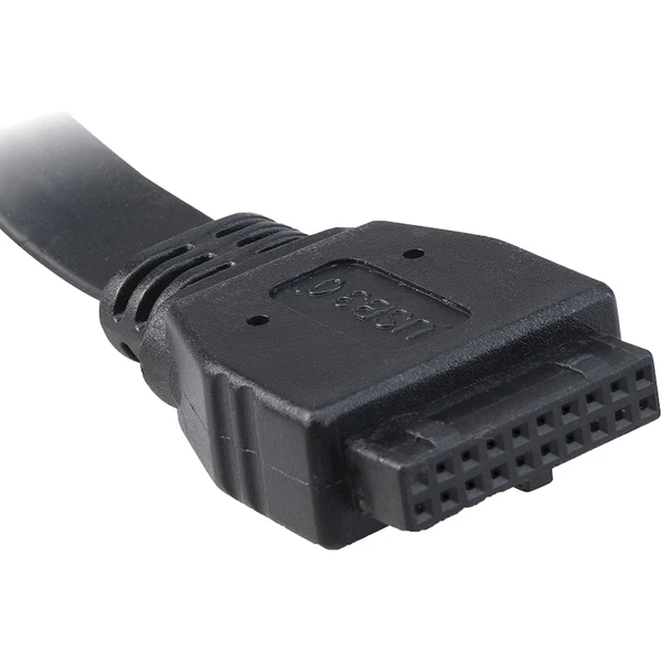 Akasa USB 3.1 gén 1 typ C a 2x Typ A 2.0 záslepka - USB huby - Obrázok QBBJ000K01