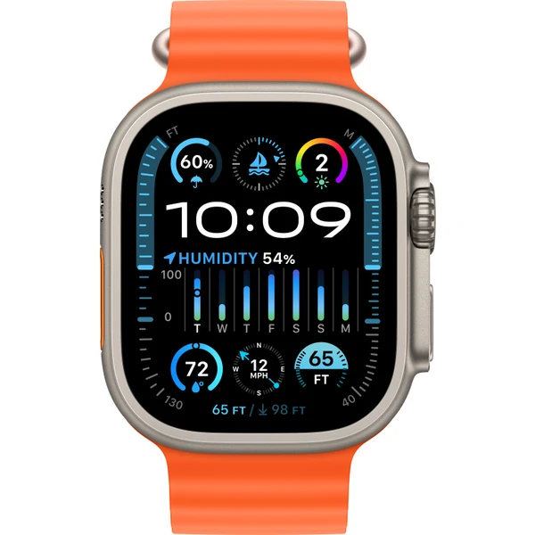 Apple Watch 49/45/44/42mm predĺženie oranžového Oceánskeho remienka - Remienky - Obrázok QBBS100501