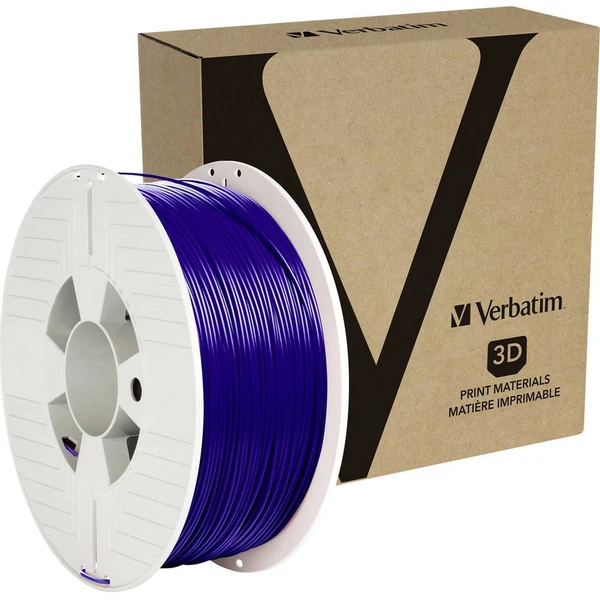 VERBATIM filament do 3D tlačiarne PLA 1.75mm, 335m, 1kg modrý - Filamenty pre 3D tlačiarne - Obrázok QBG3000L01