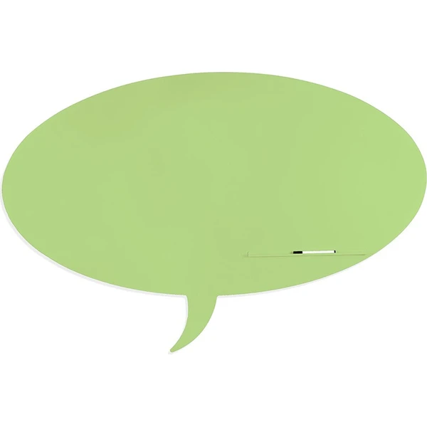 Rocada Skin Shape Talk 6441-230 magnetická tabuľa zelená RAL 230 - Magnetické tabule - Hlavný obrázok