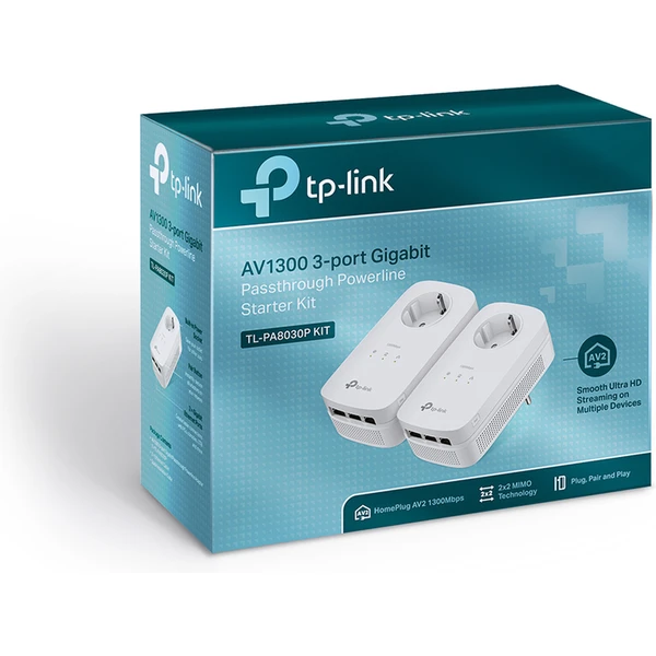 TP-Link TL-PA8030PKIT Powerline sada - Powerline - Obrázok QBMFF00101