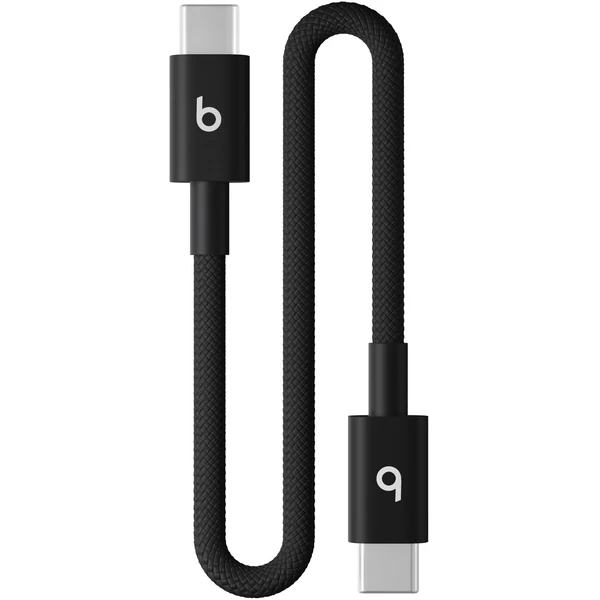 Apple Beats USB-C/USB-C napájací kábel 60W 20cm sýto čierny - Káble a redukcie - Hlavný obrázok