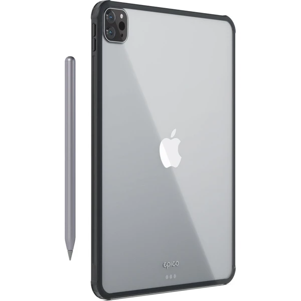 Epico Hero kryt pre Apple iPad Pro 13" (M4/M5) - transparentná/čierna - Puzdra - Obrázok QBTI000K01