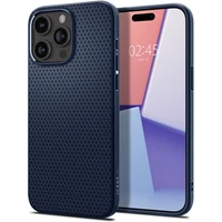Spigen Liquid Air kryt iPhone 15 Pro Max modrý - Puzdra