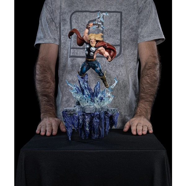 Soška Iron Studios Marvel: Infinity Gauntlet Diorama - Thor Deluxe BDS Art Scale 1/10 - Sochy a sošky - Obrázok QBX1000N01
