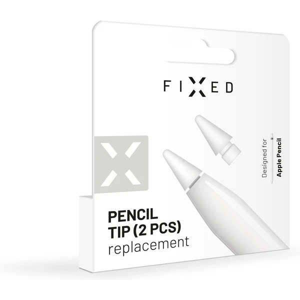 FIXED Pencil Tips náhradné hroty Apple Pencil 2ks biele - Náhradné diely - Obrázok QBXQ000501