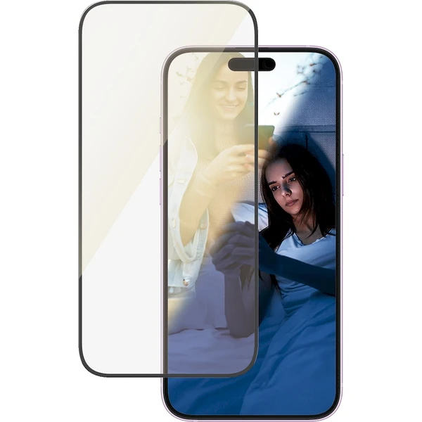 PanzerGlass® EyeCare sklo s antireflexnou vrstvou iPhone 16 Plus/15 Plus - Ochranné fólie a sklo - Hlavný obrázok