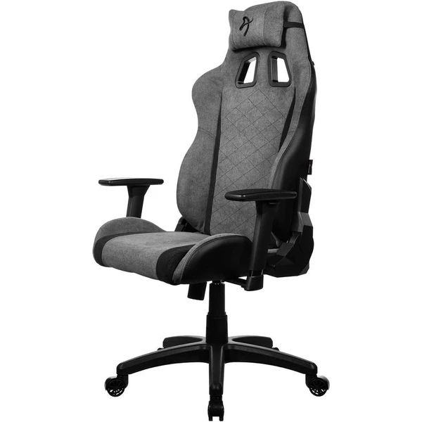 AROZZI AVANTI Soft Fabric herná stolička šedá - Stoličky - Obrázok QC4D000O01