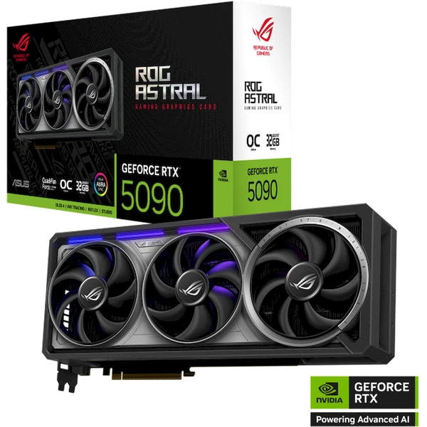 ASUS ROG Astral NVIDIA GeForce RTX 5090 32GB GDDR7 OC - Grafické karty - Obrázok QC8C000J01