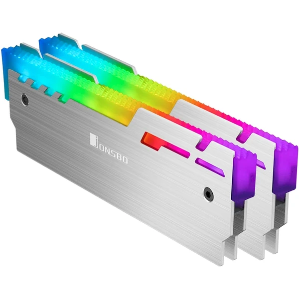 Jonsbo NC-3 ARGB RAM chladič strieborný - Chladiče - Hlavný obrázok