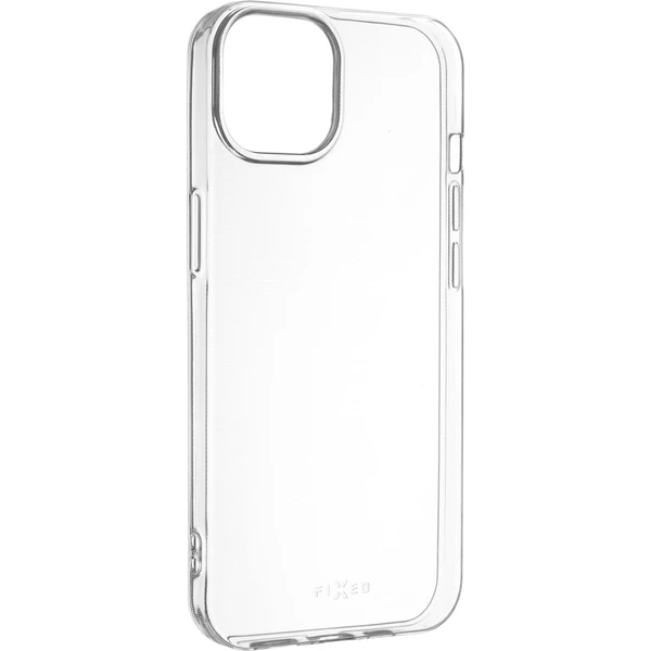 FIXED ultratenký TPU kryt na kožu 0,6 mm Apple iPhone 13/14 priehľadný - Puzdra - Hlavný obrázok