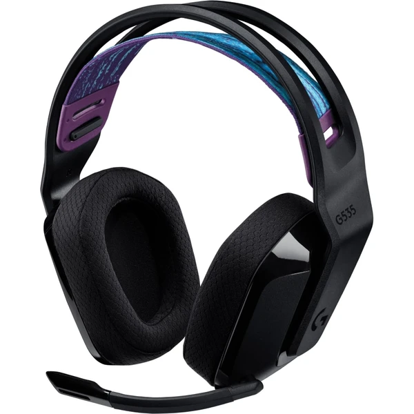 Logitech G535 LIGHTSPEED bezdrôtové herné slúchadlá čierna - Slúchadlá - Hlavný obrázok