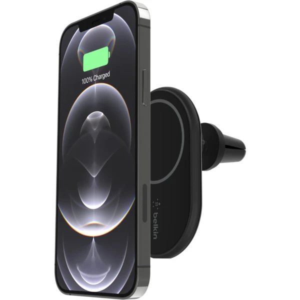 Belkin MagSafe Magnetic Wireless Car Charger (10W) držiak s nabíjaním čierny - Držiaky - Obrázok QDFPF00101