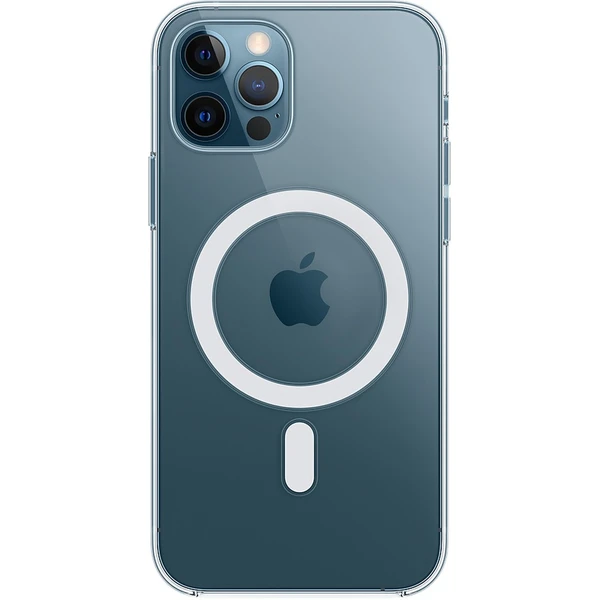 Apple priehľadný kryt s MagSafe iPhone 12/ 12 Pro číry - Puzdra - Obrázok QDJD500301