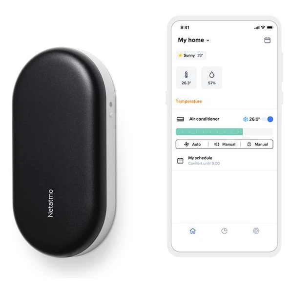 Netatmo Smart AC Controller inteligentné ovládanie klimatizácie - Termostaty - Obrázok QDP3000K01