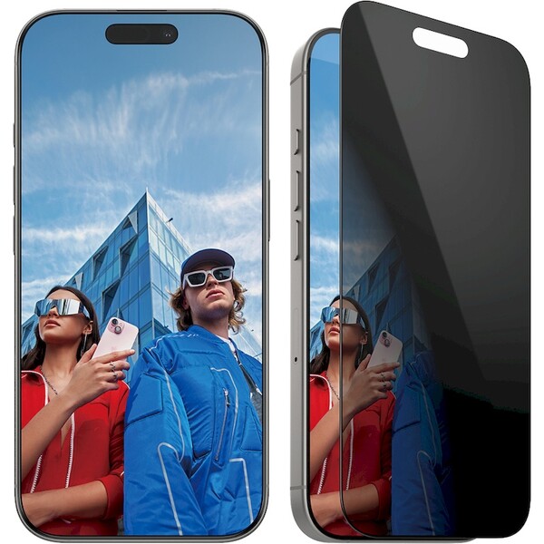 E-shop PanzerGlass® Privacy Apple iPhone 16 Pro s inštalačným rámčekom