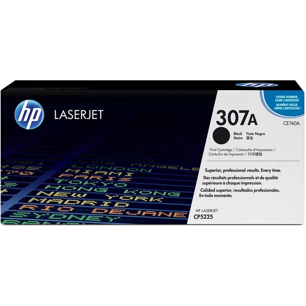HP CE740A č. 307A Čierna originálna - Tonery - Hlavný obrázok