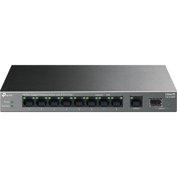 Prepínač TP-Link LS1210GP - Switche - Hlavný obrázok