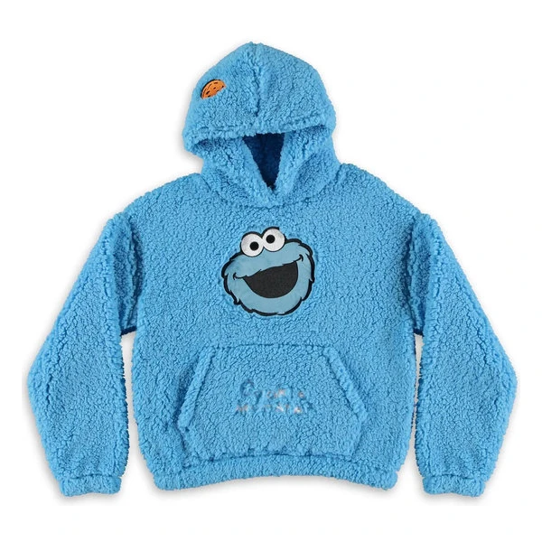 Dámska mikina Difuzed Cookie Monster - Teddy XXL - Mikiny a svetre - Hlavný obrázok