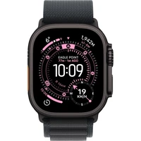 Apple Watch Ultra 3 (2025) 49mm Čierny titán s čiernym alpským ťahom S - Inteligentné hodinky